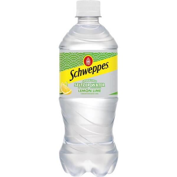 Schweppes Lemon Lime Sparkling Seltzer Water Image Of Schweppes Lemon Lime Sparkling Seltzer Water SKU: 67735