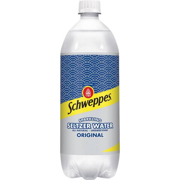 Schweppes Sparkling Seltzer Water Image Of Schweppes Sparkling Seltzer Water SKU: 39761